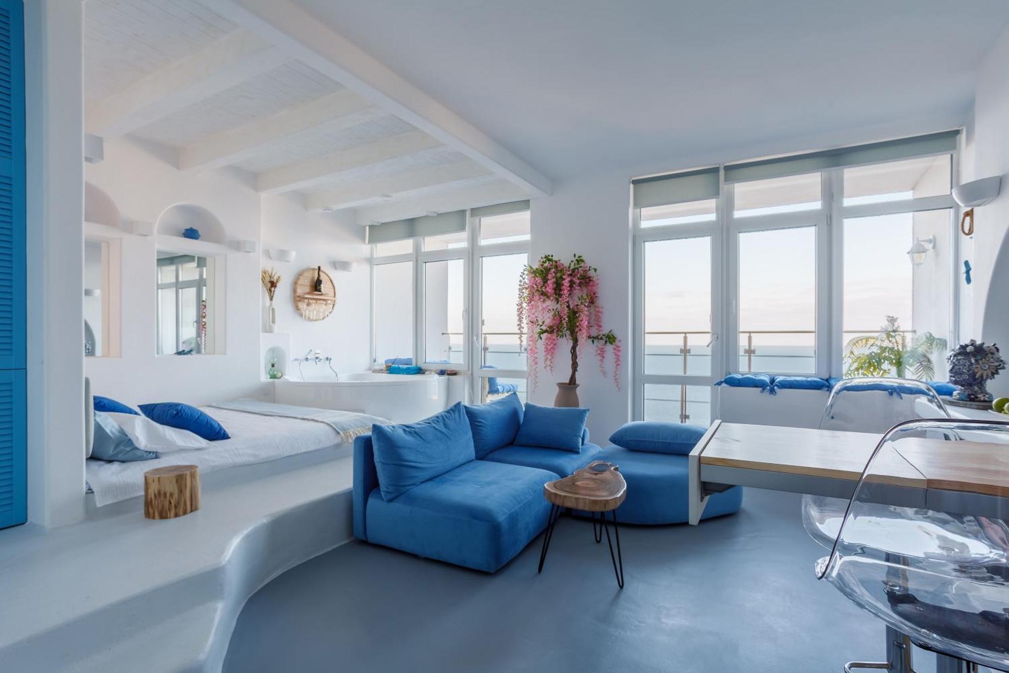 Anna Maria Santorini - Greek Suite & Large Sea Terrace Arcadia Odessa Dış mekan fotoğraf