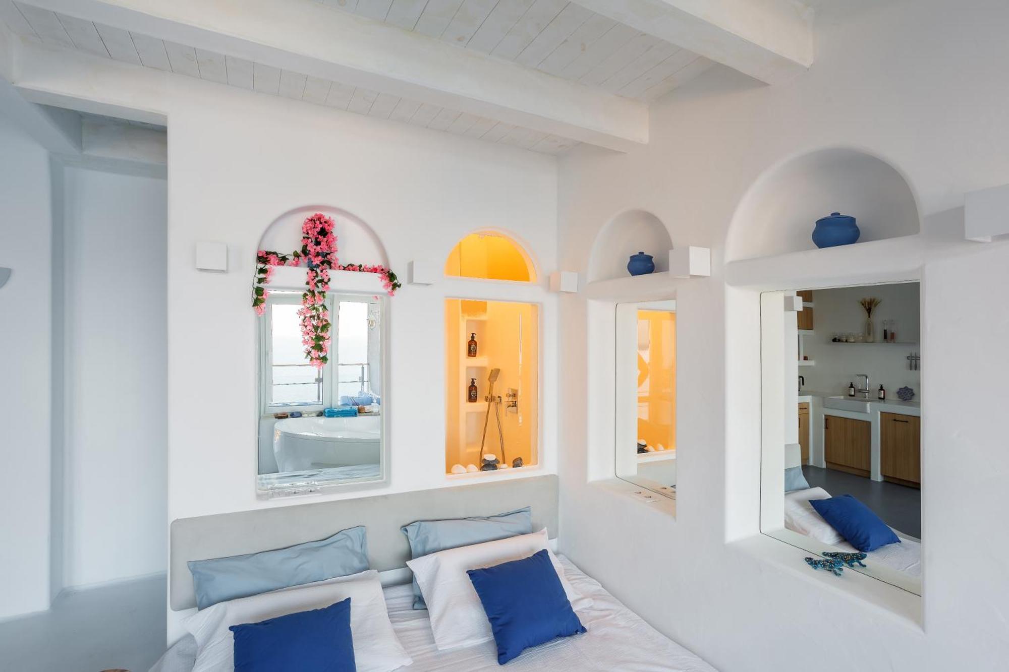 Anna Maria Santorini - Greek Suite & Large Sea Terrace Arcadia Odessa Dış mekan fotoğraf