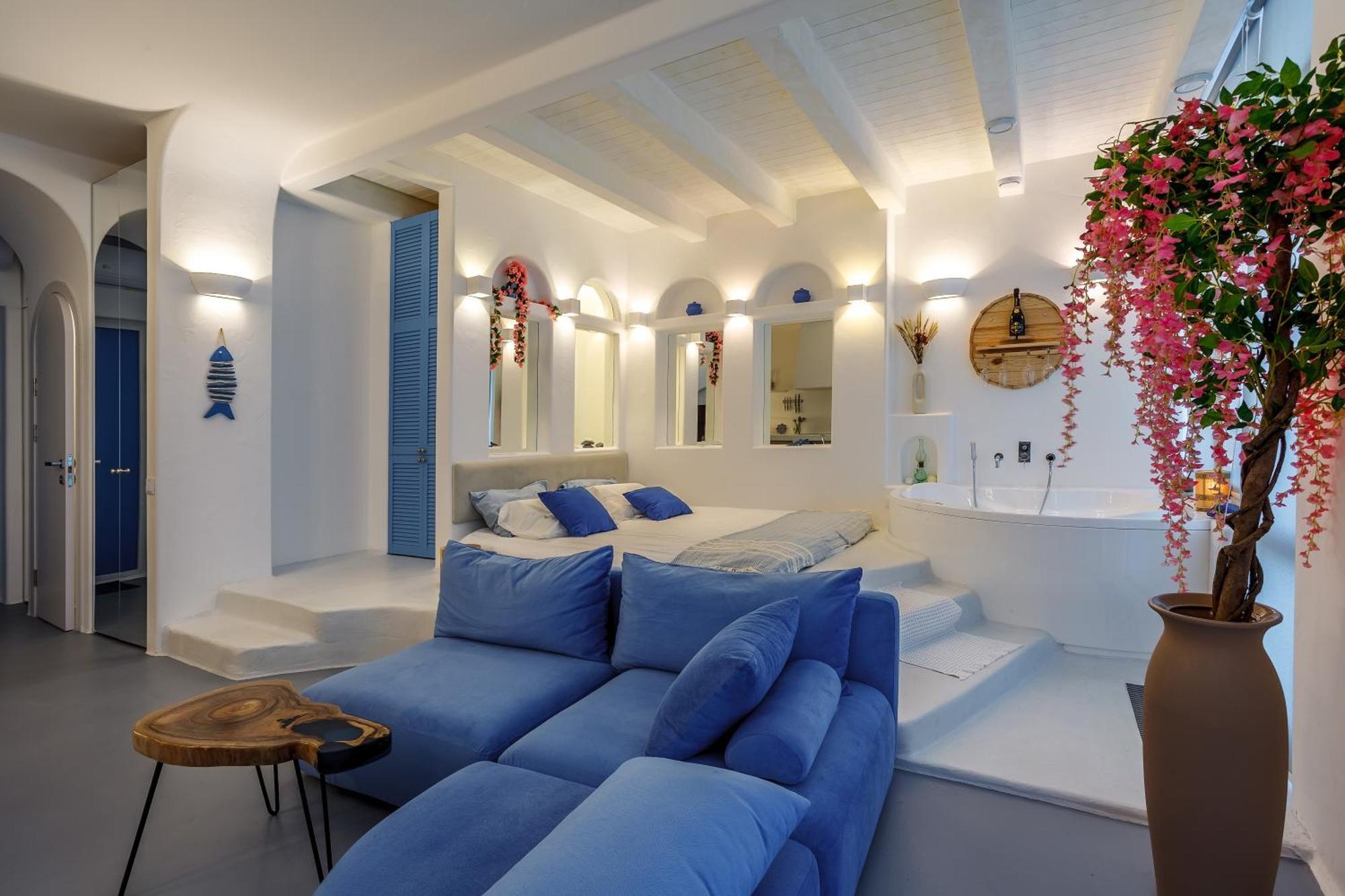 Anna Maria Santorini - Greek Suite & Large Sea Terrace Arcadia Odessa Dış mekan fotoğraf